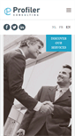 Mobile Screenshot of profiler-consulting.com